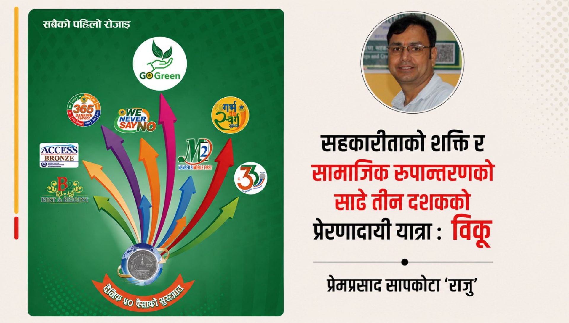 सहकारीताको शक्ति र सामाजिक रूपान्तरणको साढे तीन दशकको प्रेरणादायी यात्रा: विकू